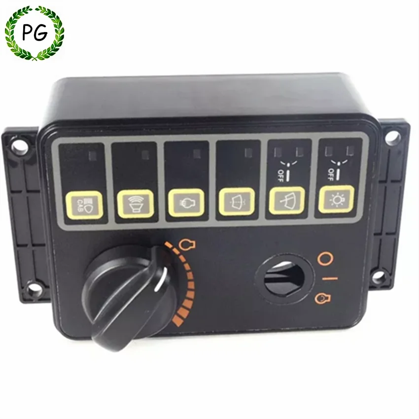 

Fit for Hyundai R130/150/225/215/80-7 Excavator Throttle Knob Controller Switch Assembly new style OE:21N8-20506 21N820506