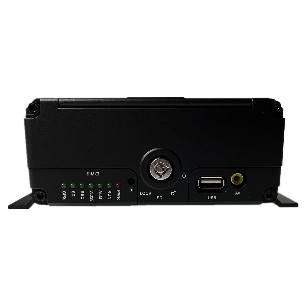 4G GPS Wifi Enabled H.265 Car And Truck Surveillance CCTV Security System 4CH DVR Supported IP Camera NVR