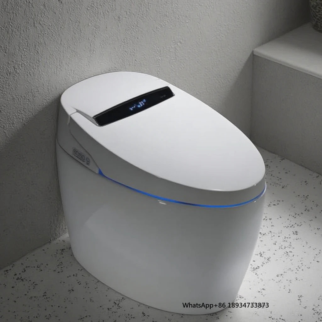 

Automatic Ceramic Self Cleaning Bathroom Intelligent Toilet Sanitary Ware Commodes WC Smart Bidet Toilet