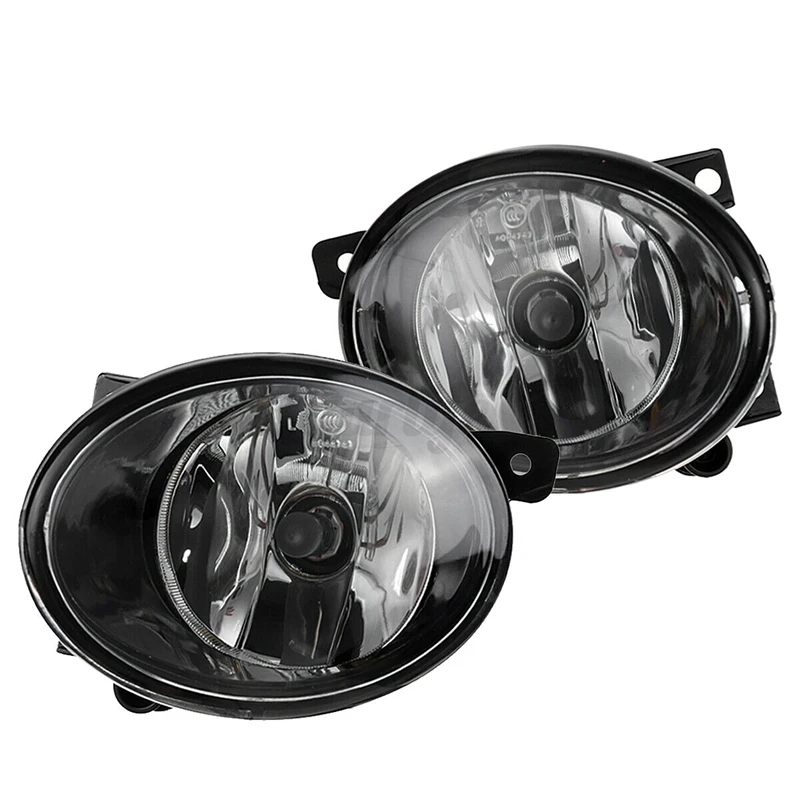 1 Pair Car Front Fog Light Lamp With Bulbs For T5 Transporter 2010-2015 7E0941699A 7E0941700A