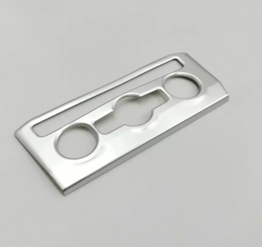 For Volkswagen VW Tiguan MK2 2017- 2021 2022 Interior Accessories Carbon Fiber Look ABS Conditioning AC Panel Frame Cover Trim - view 6