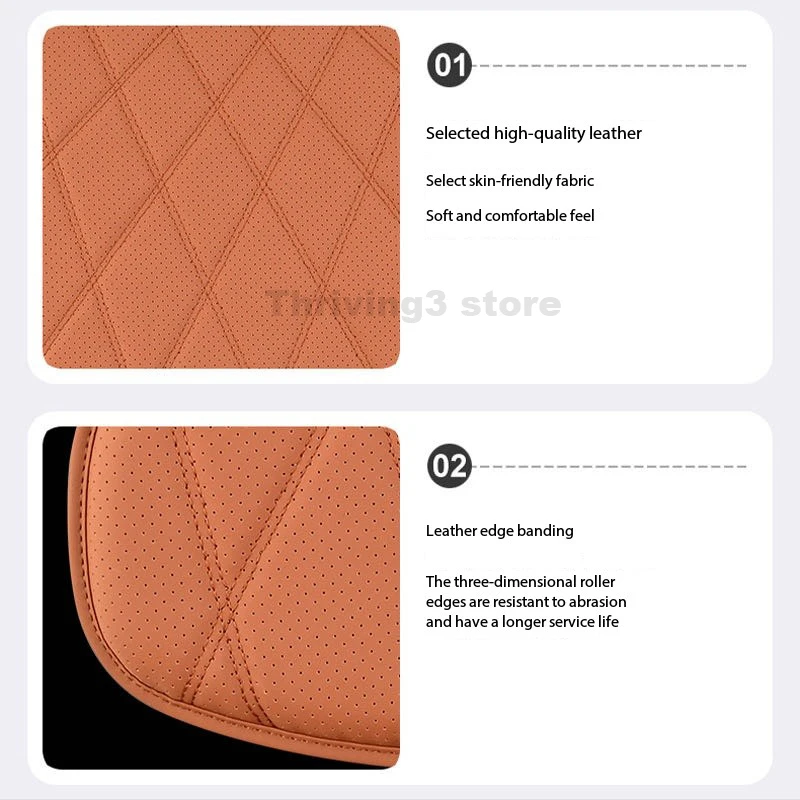 Car Seat Covers Breathable Mesh Seat Cushion Pad For MG ZS Hybrid 2024 2025 Anti-Slip Auto Seat Cushion MG ZS Hybrid Accessories