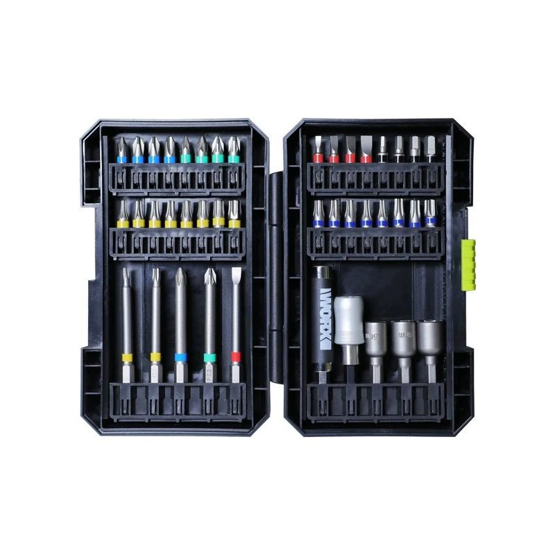 Worx WA1626 WA1626.1 WA1149 Drill Bits Set with Phillips Hexagon Torx Extend Rod Twist Sleeve Hole Bit