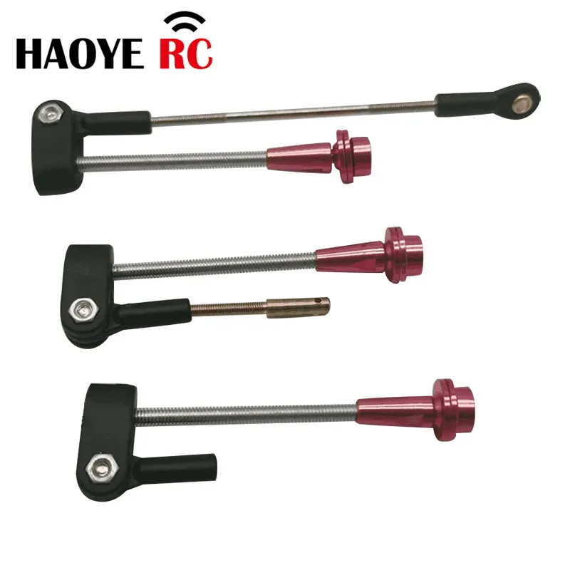 

Haoye 1 Set Alu Adjustable Control Horns & Arm Assembly Rudder RC Airplanes Parts Electric Planes Foam Model Accessories