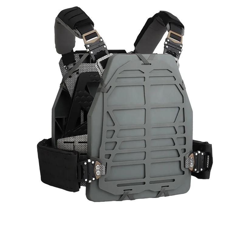 Imagem -06 - Pfm Hollow Lightpeso Tactical Vest Bandeja Transportadora Caça Tática ao ar Livre Plateframe Modular Forro de Resfriamento