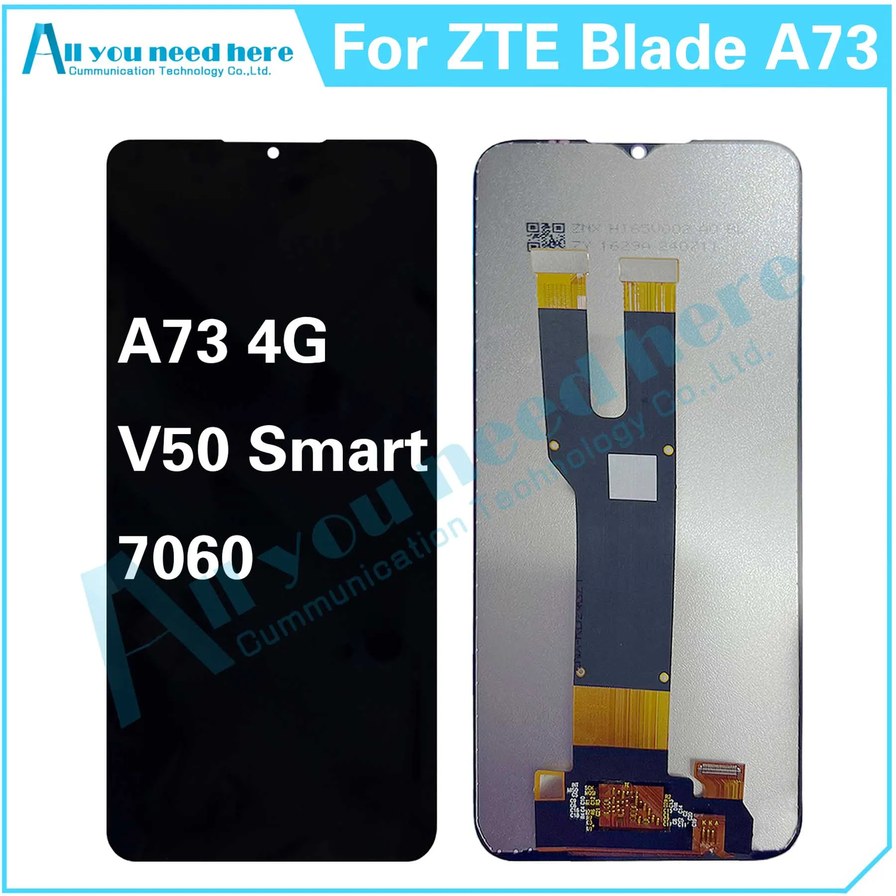 

100% протестированный ЖК-дисплей для ZTE Blade A73 4G 7060