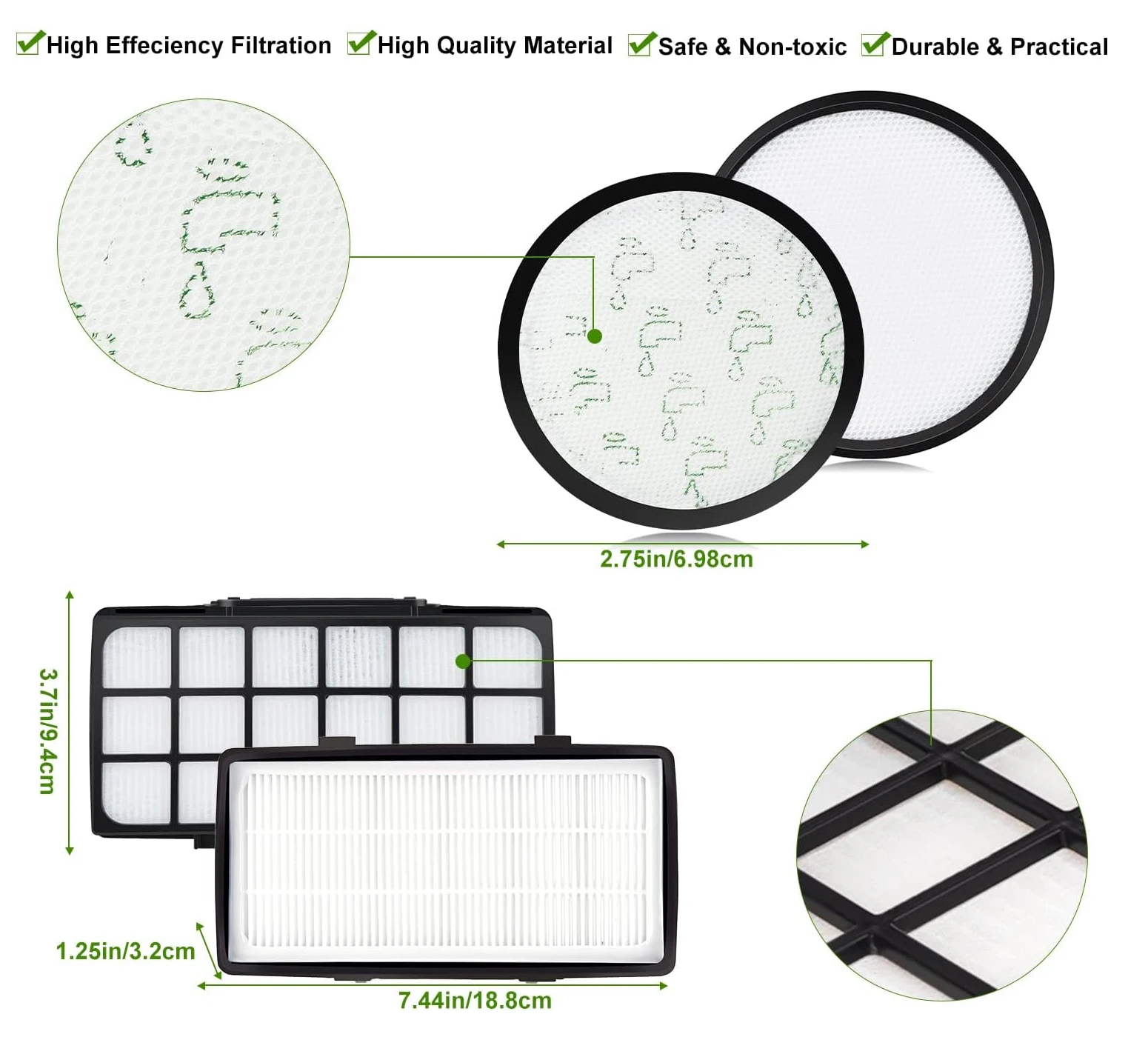 Rowenta Silence Force Cyclonic Пылесос HEPA-фильтр M05K Запасная часть RO76xx Запасной аксессуар ZR903701