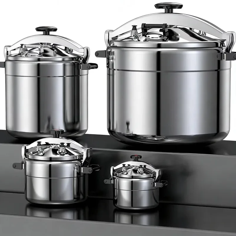 

Large-capacity Explosion-proof Aluminum Multi-functional Stockpot with Double-layer Composite Base and Pressure Cooker Function.