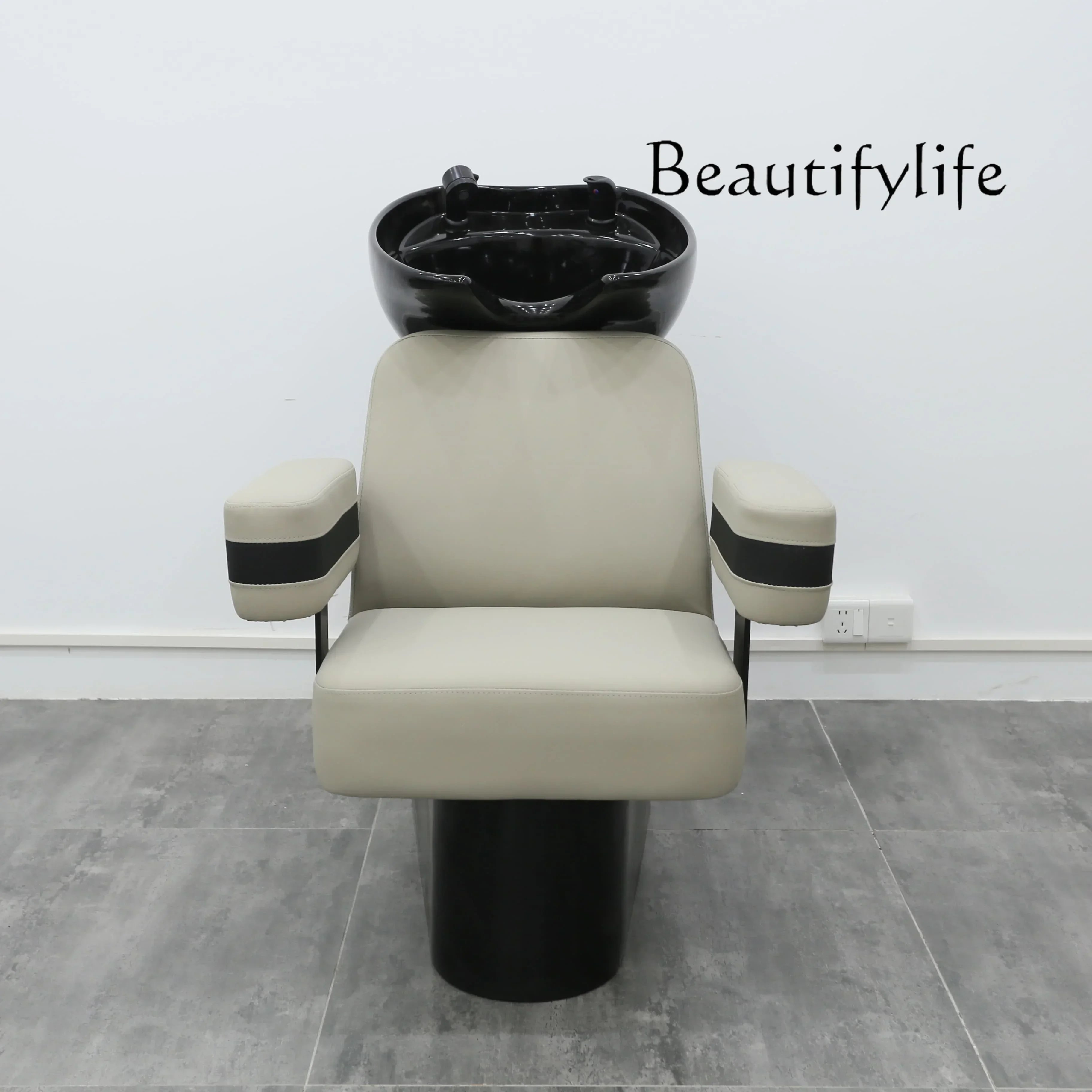 كرسي شامبو جديد لصالون الشعر بأفضل قيمة وسرير شامبو أنيق لصالون البوب الشهير #3