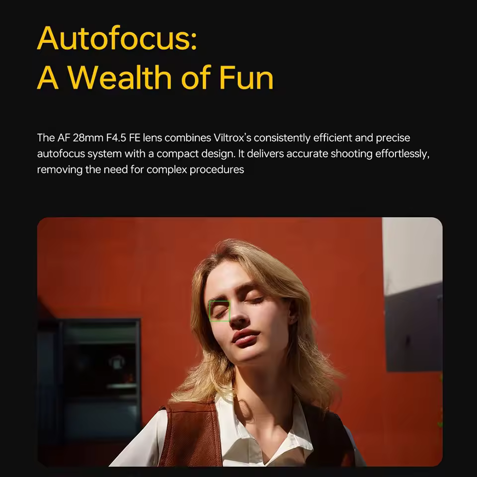 VILTROX 28mm F4.5 렌즈