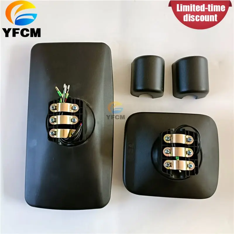Electric Heated Rearview Mirror Assembly for FAW Jiefang JK6 Large Small Lens