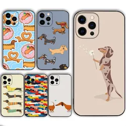 Sausage Dog Dachshund Phone Case For IPHONE 15,13,14,12,Mini ,11, Xr, X ,Xs Pro Max 8, 7 Plus Back Cover