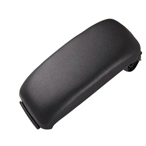 1 Pc 가죽 자동차 팔걸이 래치 커버 센터 콘솔 팔걸이 커버 자동차 블랙 스토리지 박스 뚜껑 커버 아우디 A3 8P/A5 2003-2013