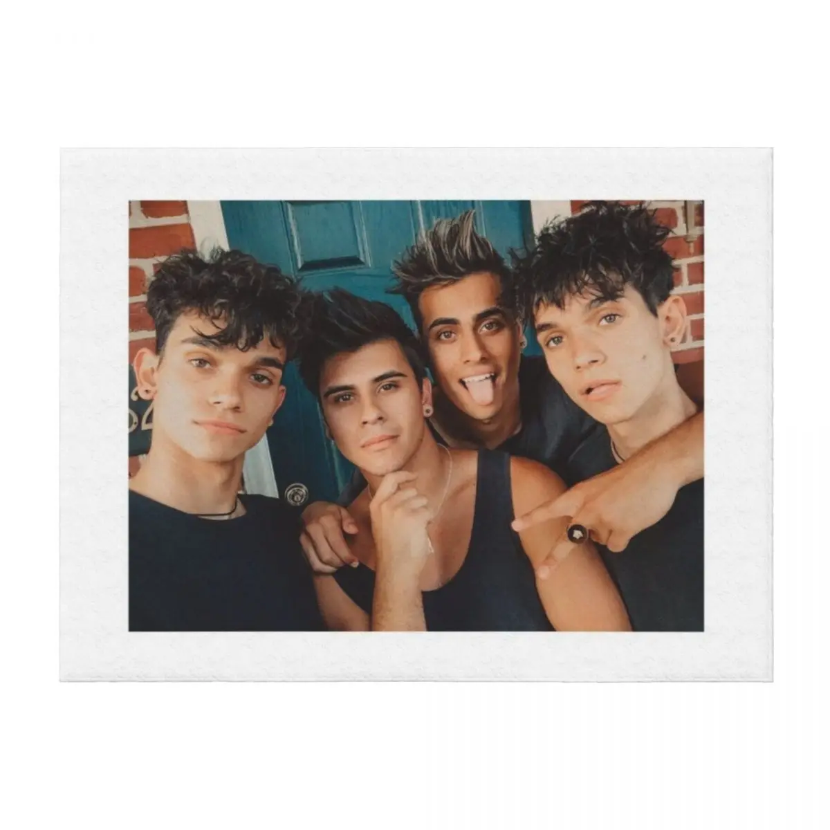 

Dobre Brothers Throw Blanket Personalized Gift Hairy Bed Fashionable Blankets