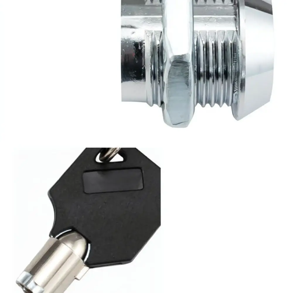 Durable Zinc Alloy Cabinet Lock For Power Distribution Box Charging Pile Housing File Safe Security Replacement Key
