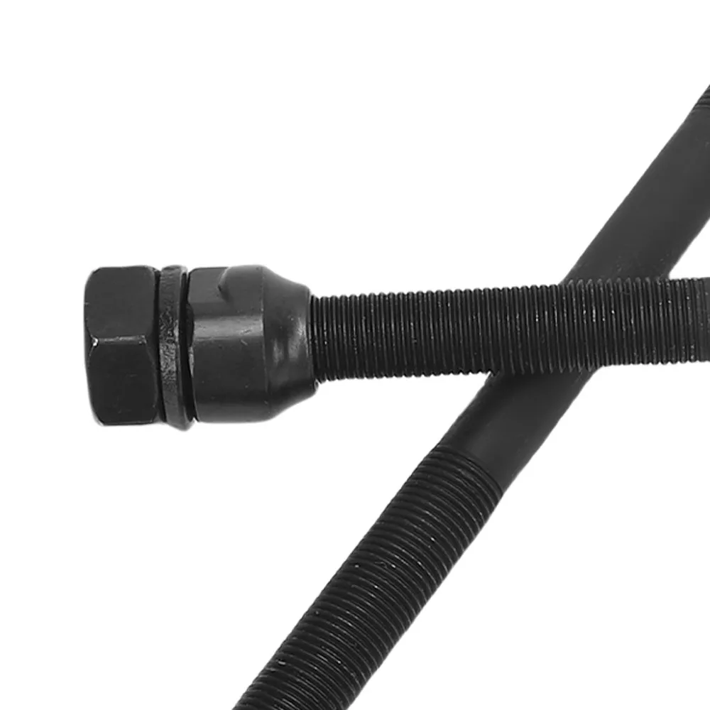 2Pcs Durable 190mm Bike Axle Steel 190mm Length Bicycle Hub Axle 10mm Diameter Solid Bike Hub Axle Bicycle Maintenance