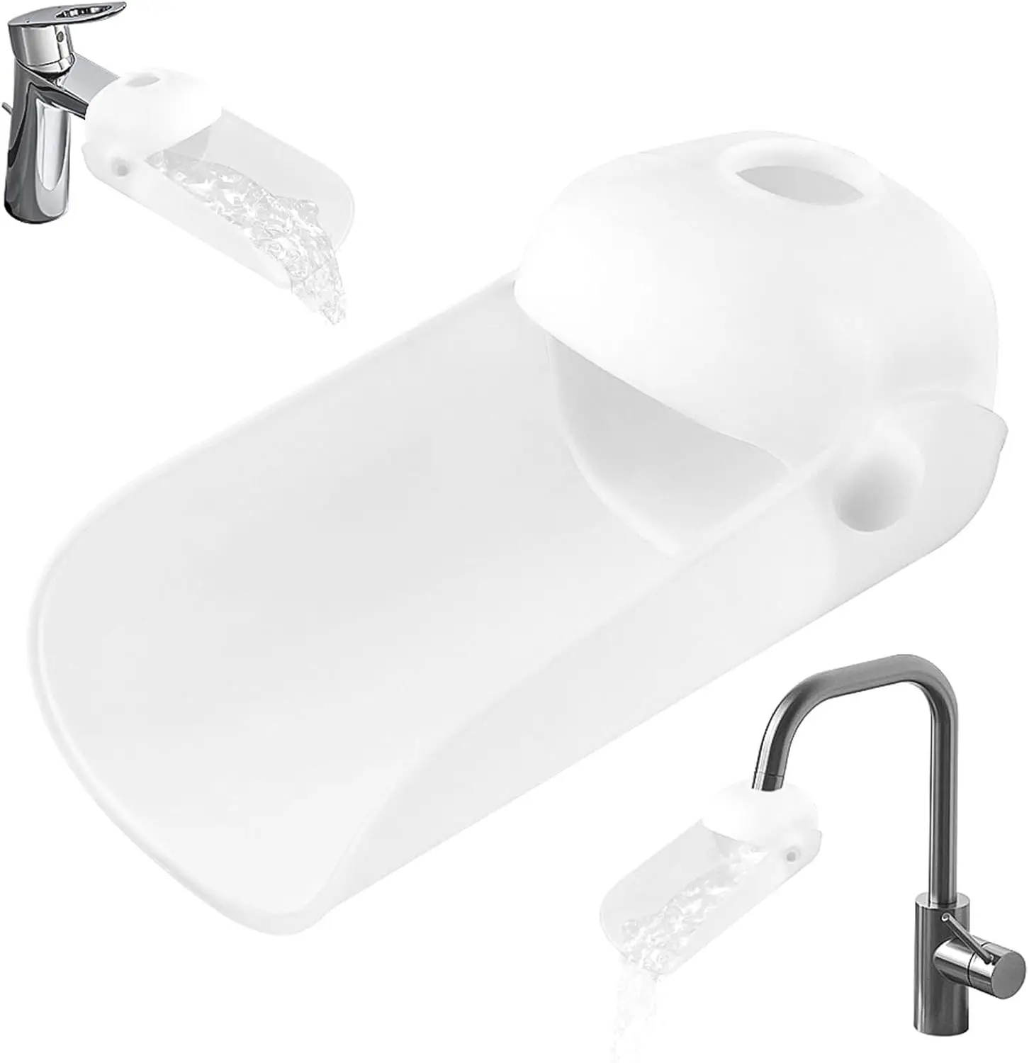 

Удлинитель для смесителя в ванную и кухню, простая установка, белый цвет