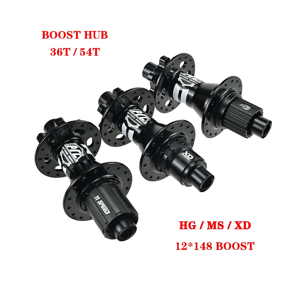 Factory Wholesale MT065F/R Boos Hyperglide 11s  DT Structure 36T 15*110 12*148 6 Bolts Disc Brake Mountain E-bike Bicycle Parts