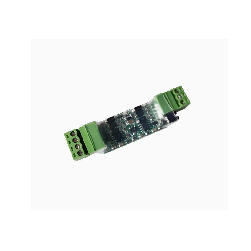 Single channel bus isolation module optocoupler isolation bidirectional transparent baud rate adaptive dual channel switch