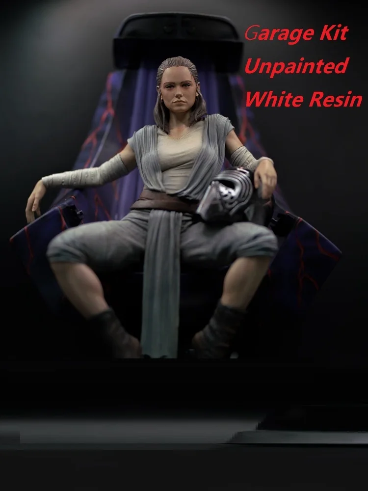 LindeeKin D124 Kit garage 3D personalizzati Figura non verniciata Modelli GK Puzzle in resina bianca smontato di modelli di personaggi
