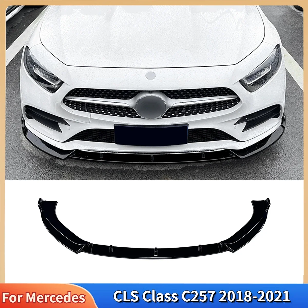 

Комплект для тюнинга автомобильных передних бамперов и кузовов Mercedes CLS Class C257 2018-2021