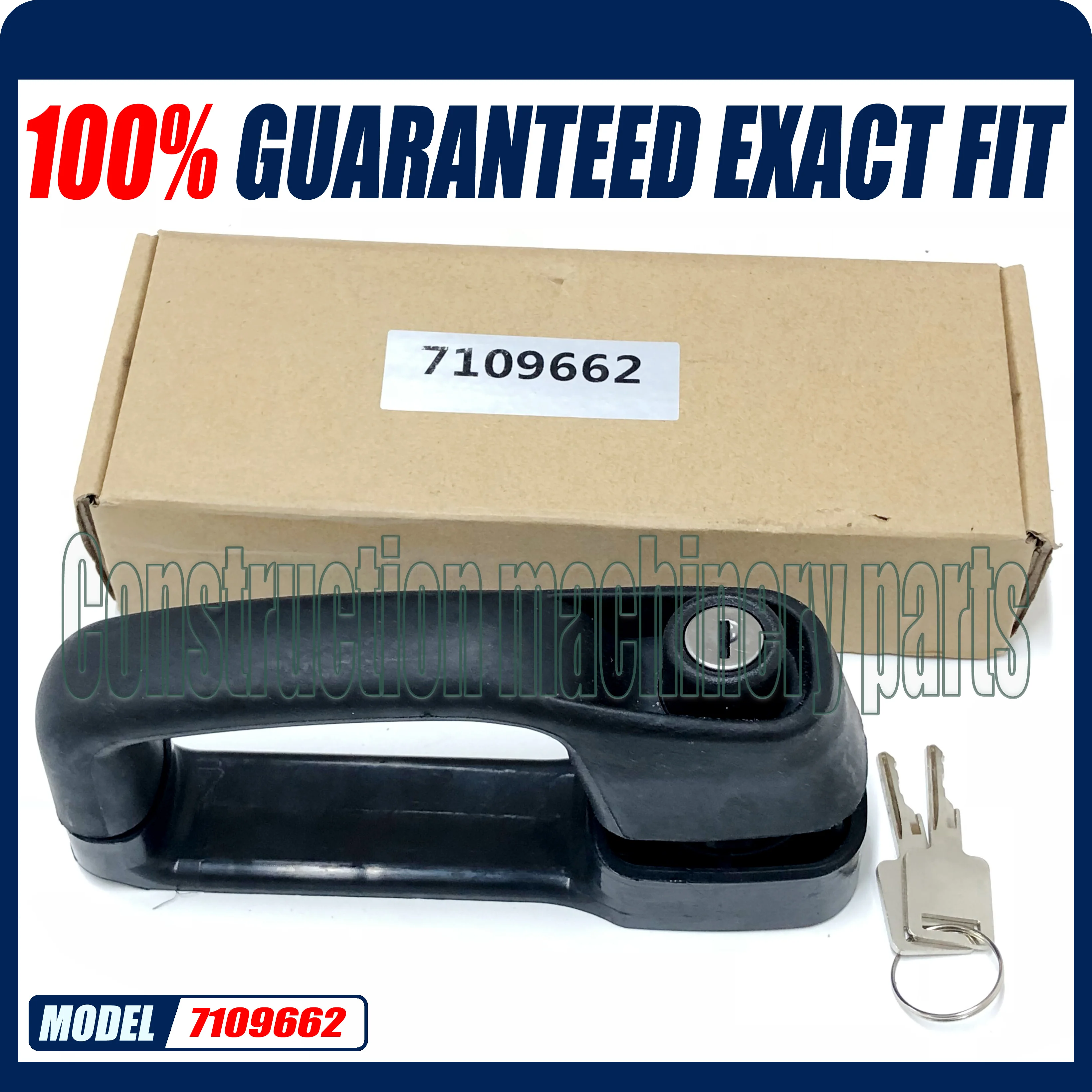 

7109662 New Door Latch Handle With 2 Keys For Bobcat Loaders 751 753 763 773 A220 A300 A770 T110 T140 T180 T190 T200