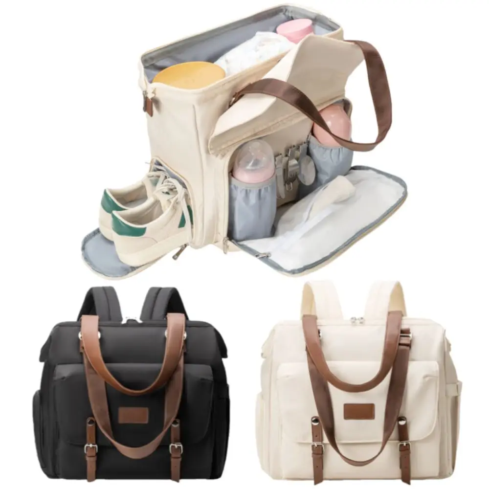 New Large Capacity Mother and Bag Three Use Multifunctional Mommy Bag Ultra-light Waterproof Maternity Bag