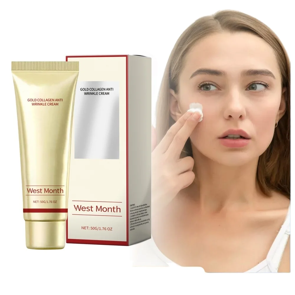 

Collagen Anti Wrinkle Cream - reduces fine lines, enhances elasticity, and delays aging. Deep nourishing and pulling face cream