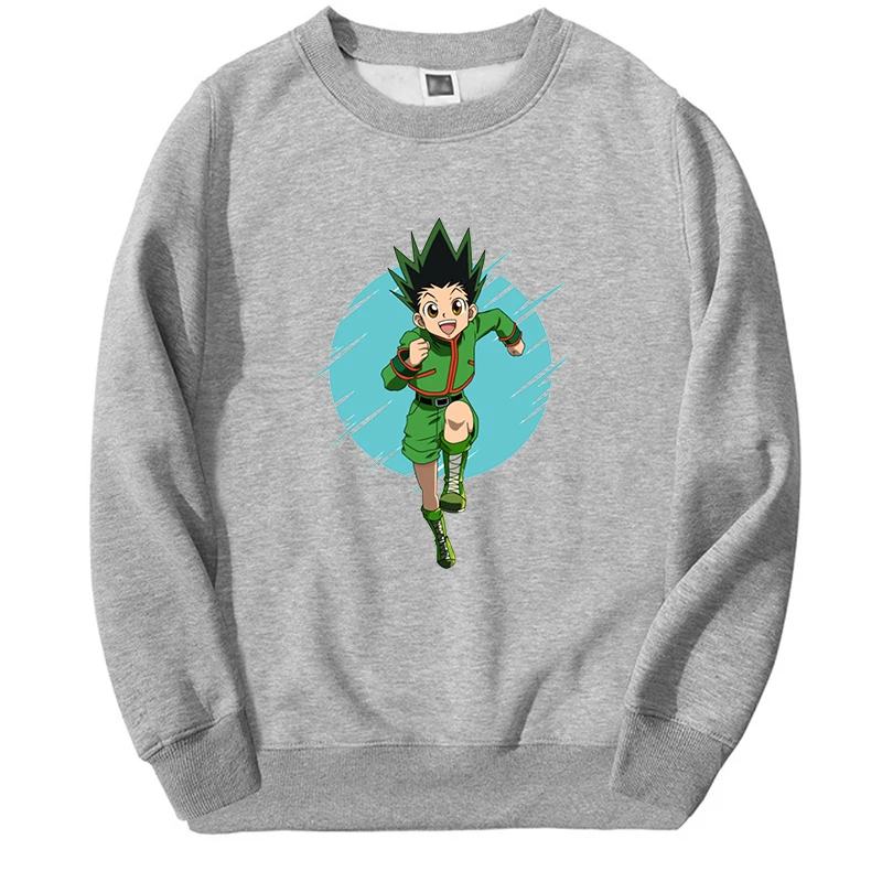 Hunter X Hunter Hoodies Men Women Anime Killua Zoldyck Hxh Graphic Sweatshirt Loose Oversize New Streetwear Fashion Tracksuit