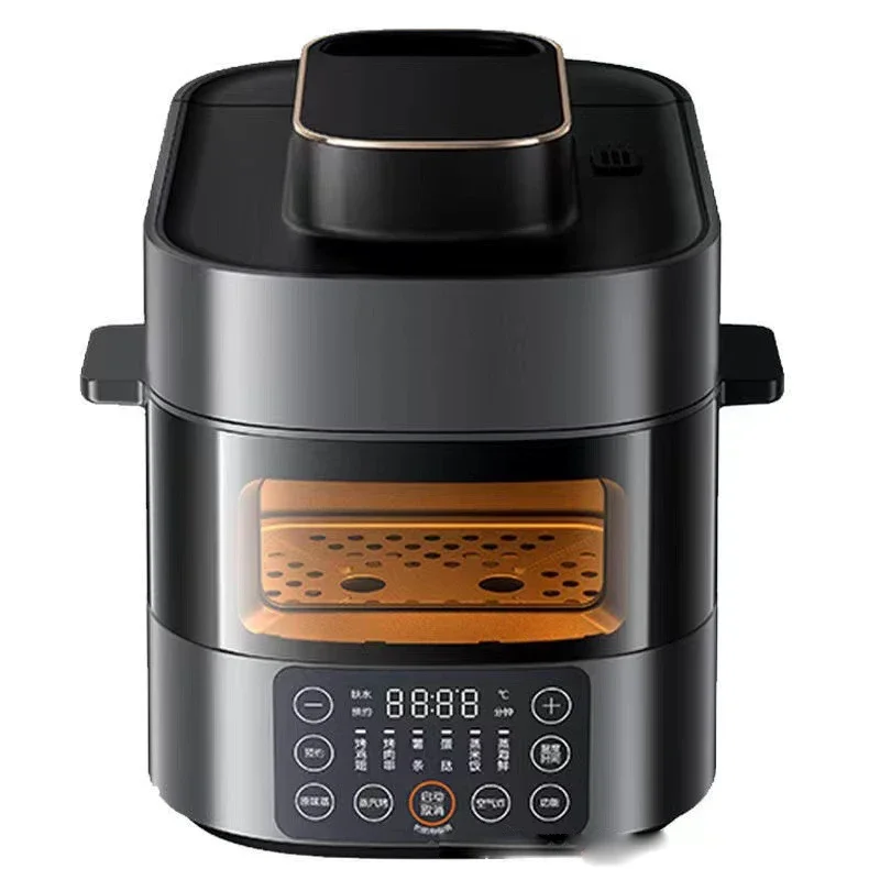 

SF100 Бытовая новая паровая фритюрница Визуальная многофункциональная духовка большой емкости подходит для фритюрницы Jiuyang