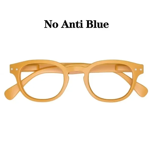 Lesebrille für Männer und Frauen, Sport-Lesebrille mit quadratischem Rahmen, runde Brillen mit Federscharnier, Computerbrille +0+3,5+4,0 – Detail 7