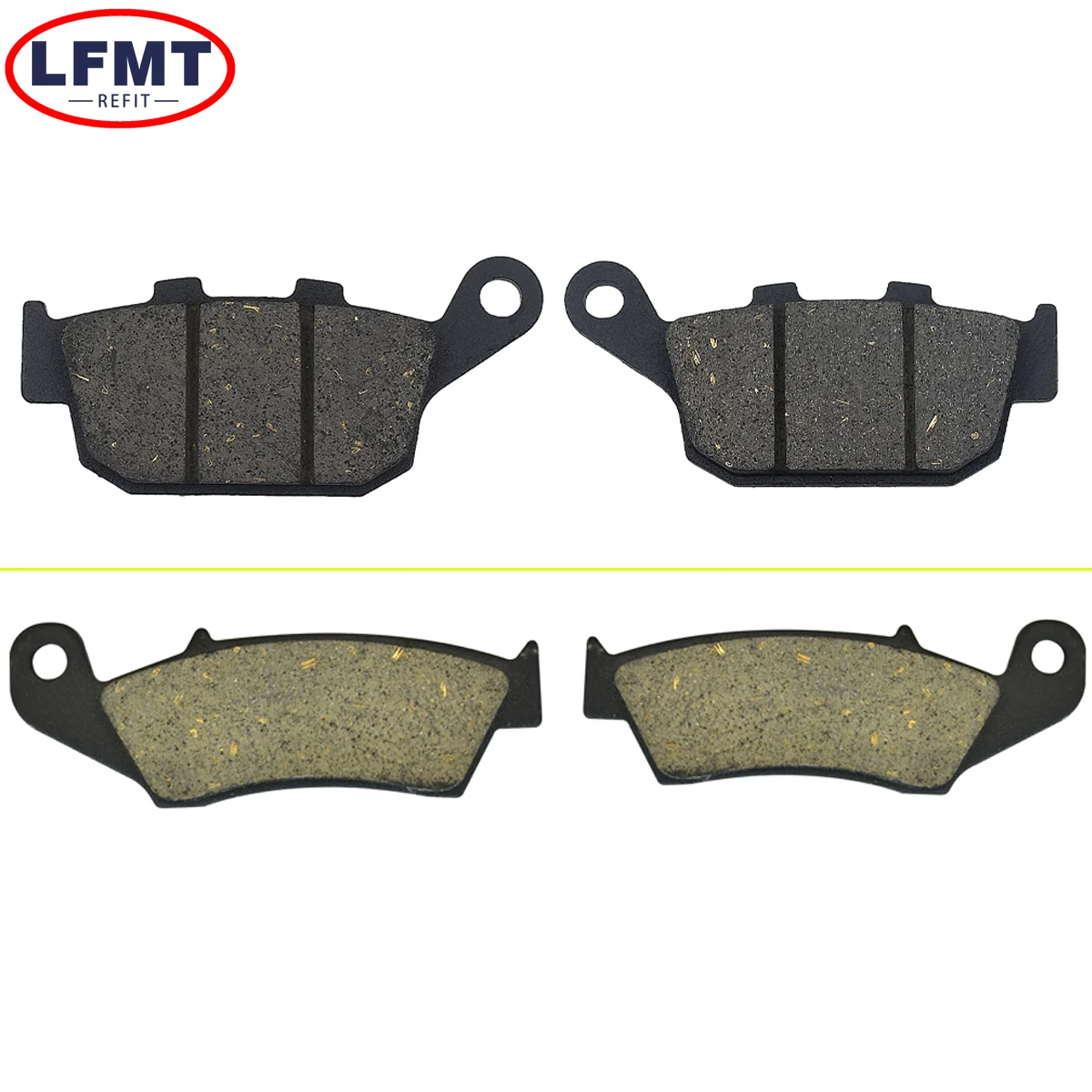 

Motorcycle Semi-metallic Organic Front and Rear Brake Pads For HONDA XL 600 VV/VW/VX Transalp XL 650 VY/V1-V7 Transalp 1997-2007