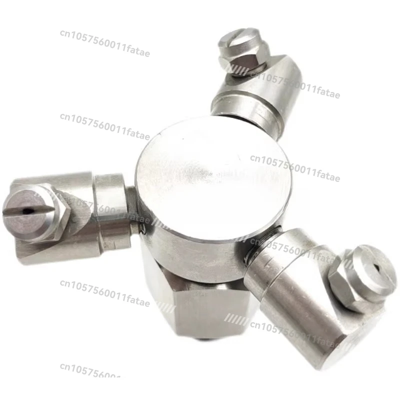 

Stainless Steel Rotary Nozzle Gantry 360 Degree Automatic Cleaning High-pressure Flushing Industrial Dust Removal Nozzle
