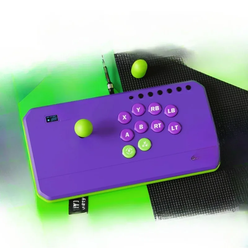 Full Aluminum Joystick Arcade Fighting Keyboard HITBOX Gaming Peripherals Street Fighter King 15 Iron Fist PS4 PS5