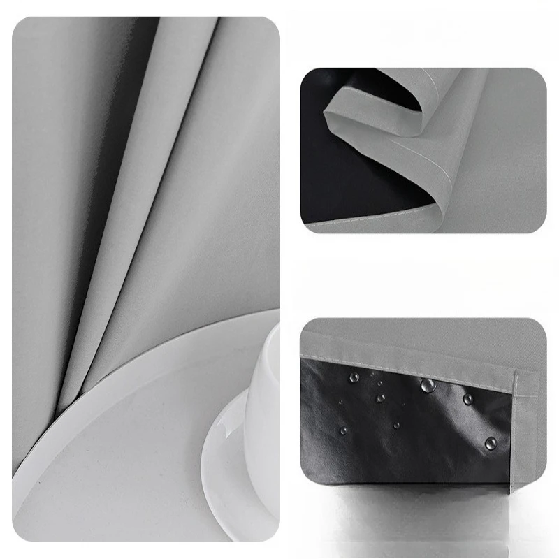 1PCS 100% Blackout Curtain Multi-color Sun Protection Privacy Heat Insulation Noise Reduction for Bedrooms Living Decor