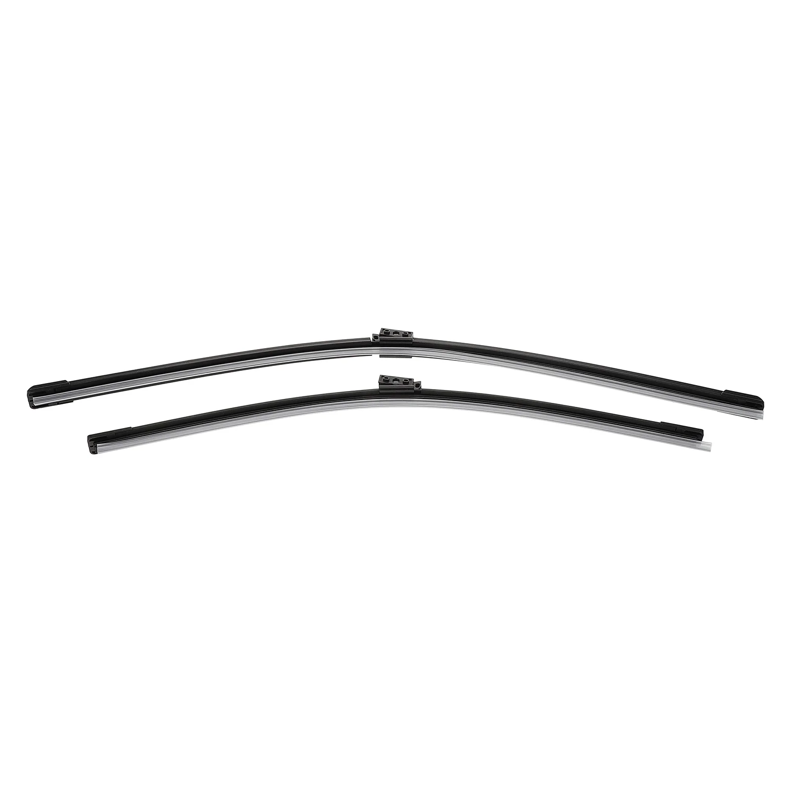 

2 pcs Frameless Wiper Blades Boneless Windshield Wipers Strip Car Solid Replacement Front Strips Long Use Quiet Standard Easy
