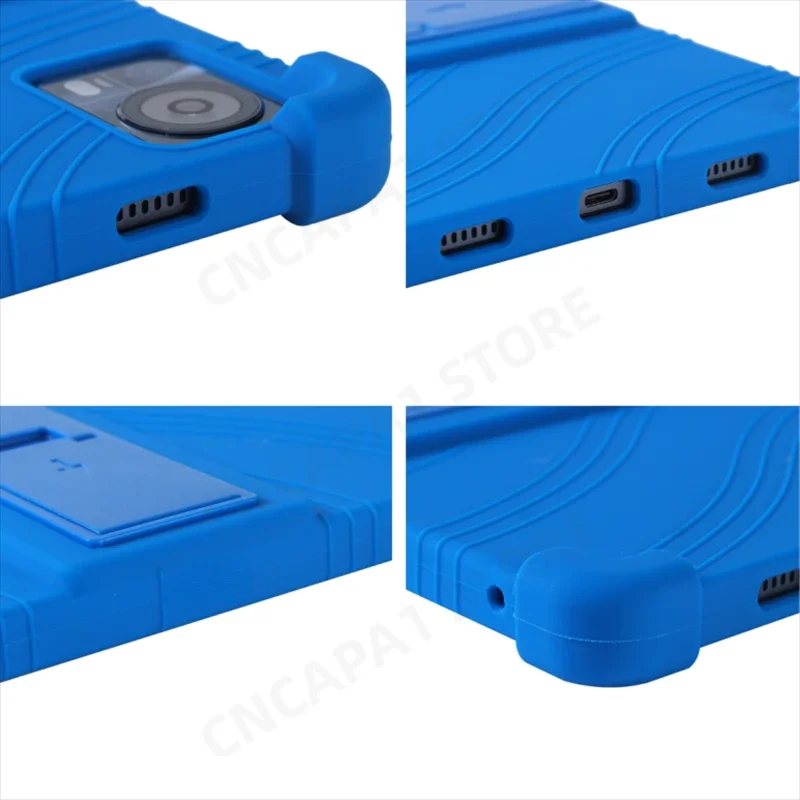 Slim Funda For Doogee T20 Mini Pro Kid 8.4 inch Tablet PC Soft Silicone Shockproof Cover Case with Rear Kickstand