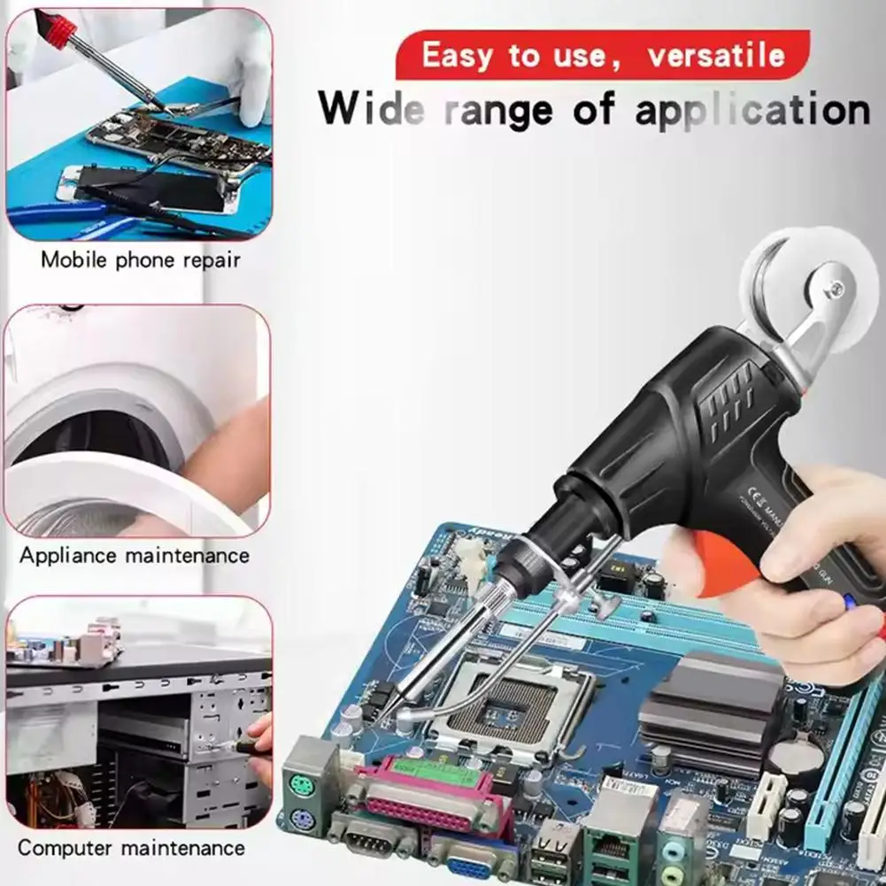 New Multi-Function Iron Welder Automatically Soldering Gun  60W Hand-Held Internal Heating Send Tin Welding Repair Tool