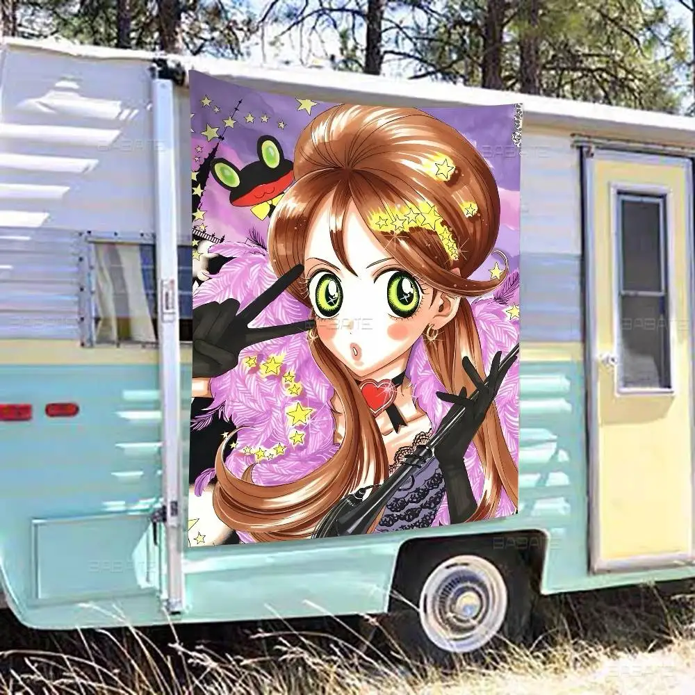 Anime Sugar Sugar Rune DIY Flag For Family Group Photo Living Room Home Dorm Decor Wall Art Decor Banner
