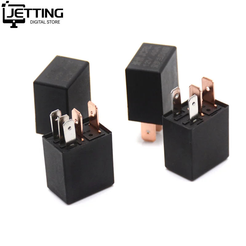 

1pcs Car Relay DC 12V 40A Rated Current 1NO 1NC SPDT 4/5 Pins Car Automotive Alarm Relay 40 Amp Wholesale Dropshipping