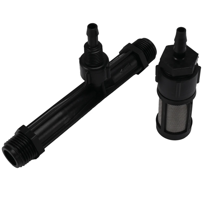 Agriculture Venturi Fertilizer Injector Kit With 1/2Inch To 3/4Inch Thread Greenhouse Irrigation Fitting Ozone Injector