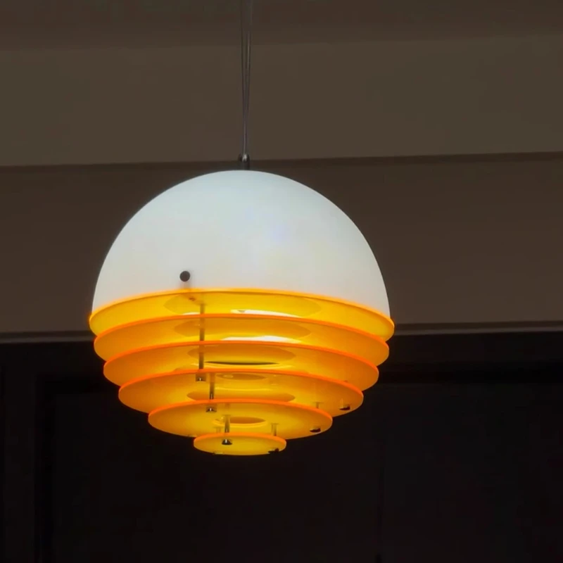 

LED Sunset Pendant Light Modern Creativity Chandelier Restaurant Corridor Balcony Room Pendant Light Home Decor Lighting Lamps