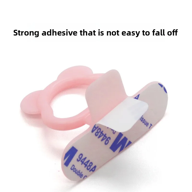 Cute Hygienic Toilet Lid Lifter Handle Portable Potty Seat Opener Hook Tool for Bathroom Toilet Cover Hinge Use