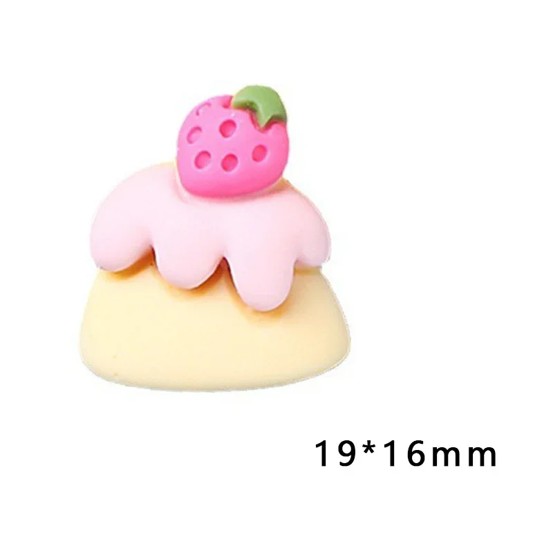10pcs Cartoon Kawaii Resin Coffee Diy Accessories Flat Back Embellishments Miniatures Flatback Charm Craft Material Scrapbooking