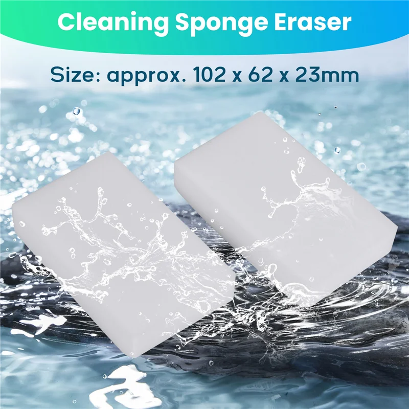-PQWN 30X Magic Cleaning Sponge Eraser Melamine Cleaner Multifunction White