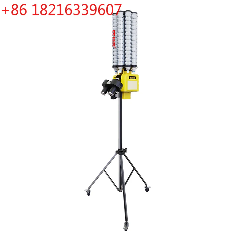 YAO SIBOASI New Arrival Badminton Shuttlecock Shooting Machine Badminton Serve Machine with Remote Control for Training  Practic