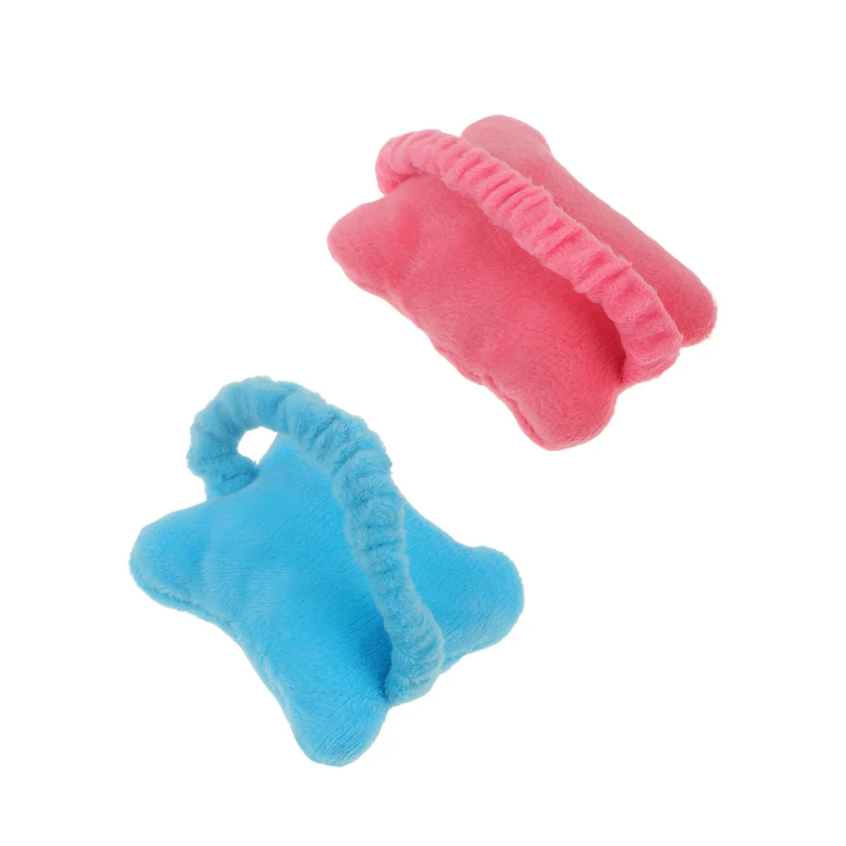 Mouse Wrist Support Pads 2 Pack Bow Shaped Movable Hand Pillows for Office Computer Desk Comfort