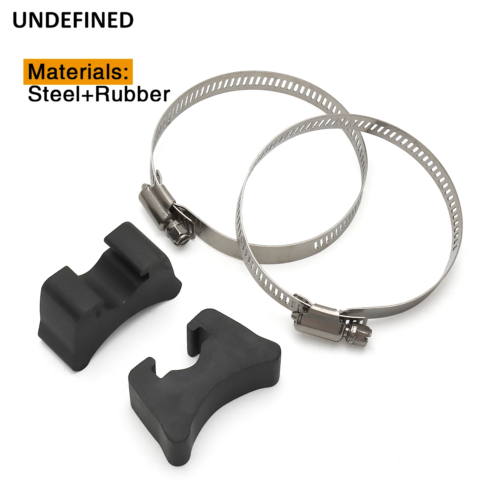 Shock Reservoir Rubber Mount Kit Grommet Clamps for Rezzy FOX Elka PEP AXIS SHOWA KYB Works Performance