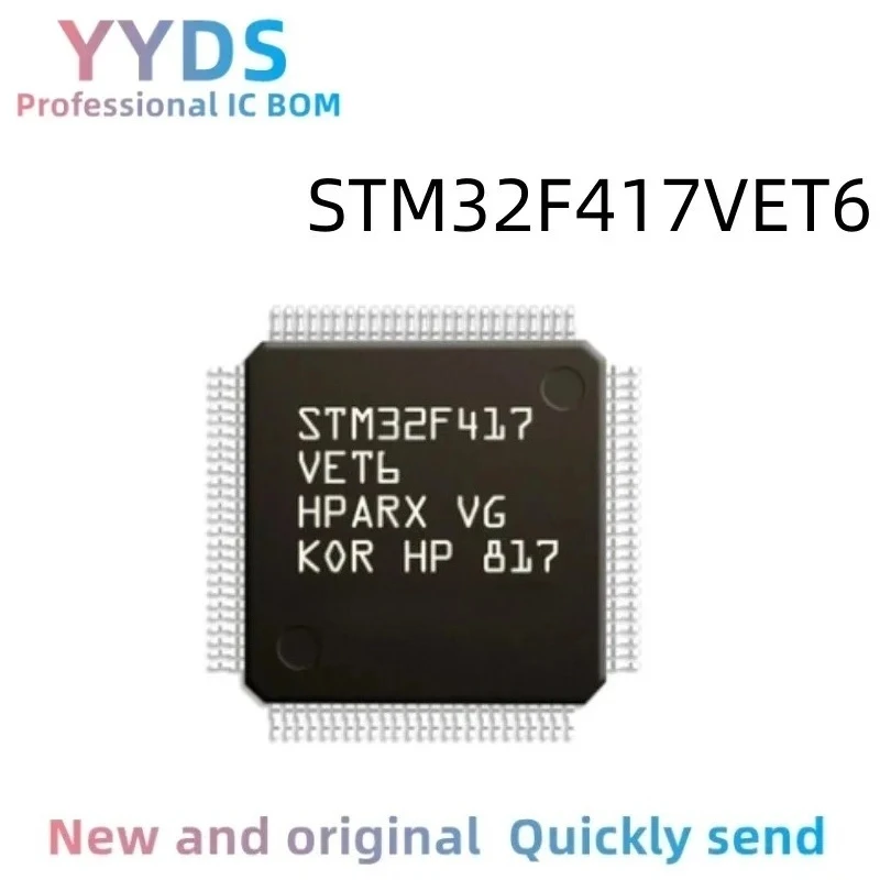 STM32F417VET6 STM STM32F STM32F417 STM32F417VE STM32F417VET    Original IC MCU LQFP-100