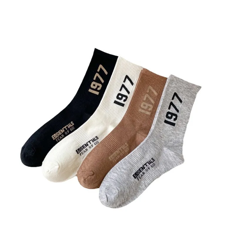 Chaussettes Numpopularité en Coton pour Femme, Collection Automne et Hiver